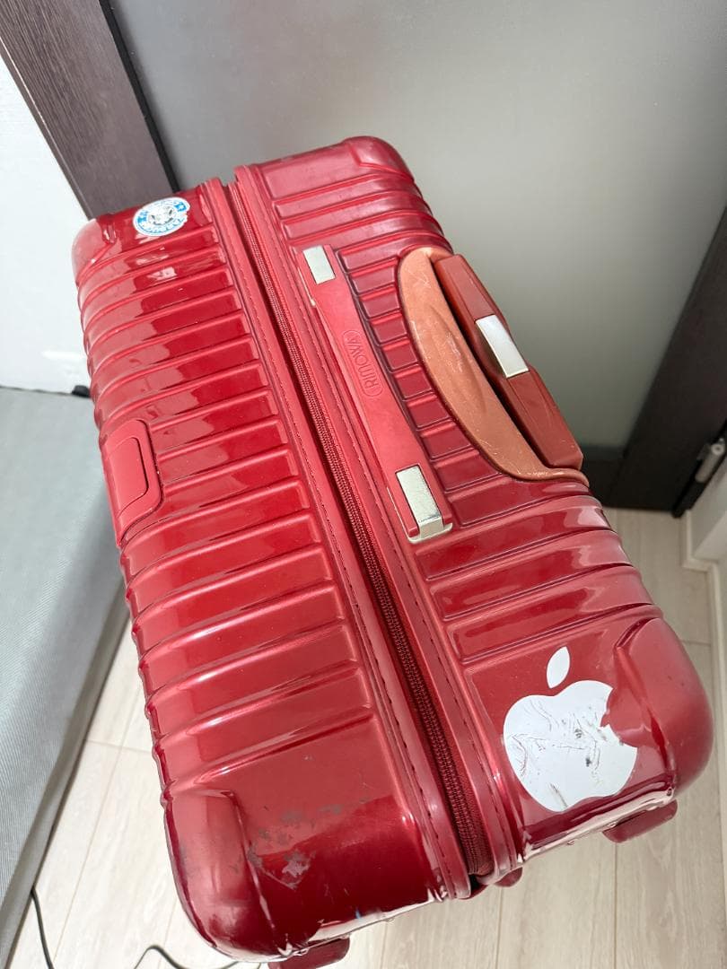 早い者勝ち リモワ キャリーケース赤 LLサイズ（RIMOWA）