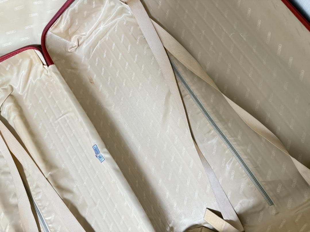 早い者勝ち リモワ キャリーケース赤 LLサイズ（RIMOWA）