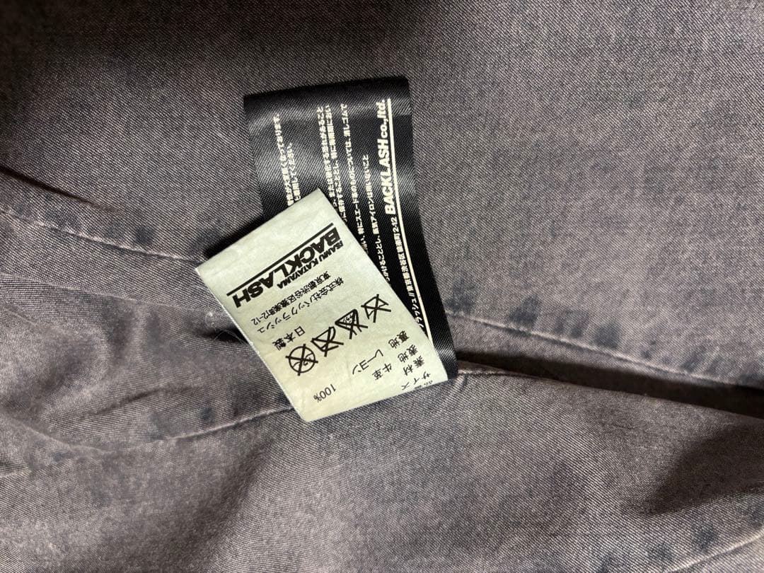 ISAMU KATAYAMA BACKLASH ベルギーショルダー　革ジャン