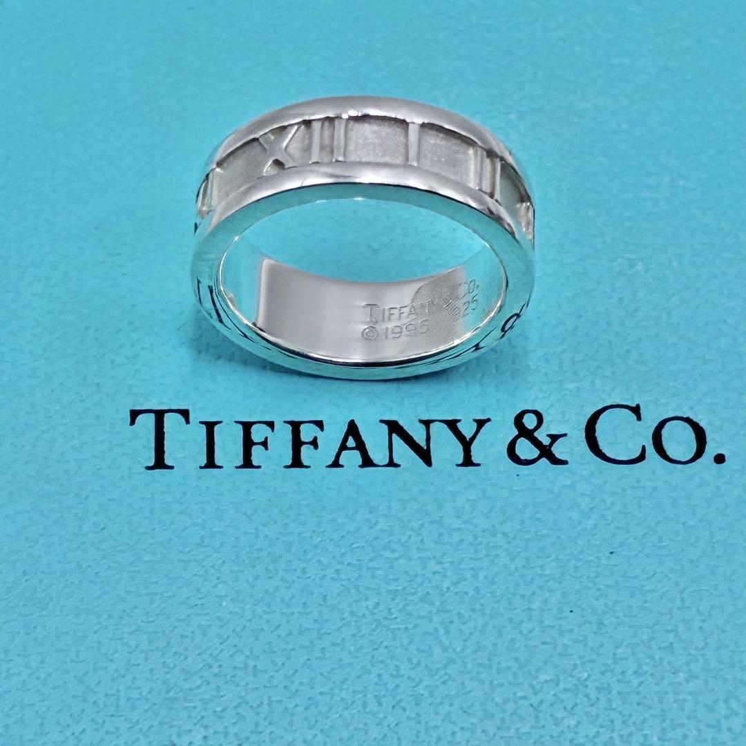 【極美品】ティファニー　8号　アトラスリング　シルバー925　指輪