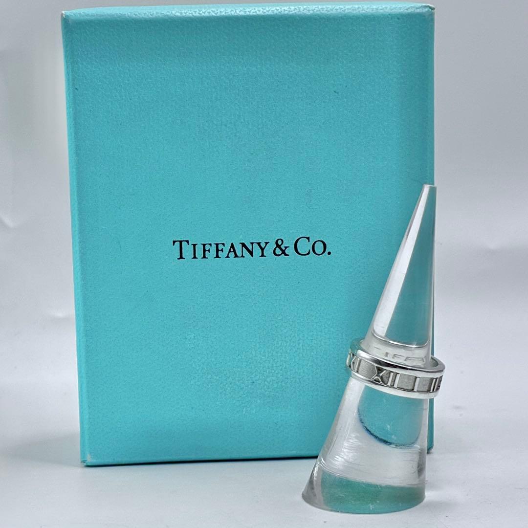 【極美品】ティファニー　8号　アトラスリング　シルバー925　指輪