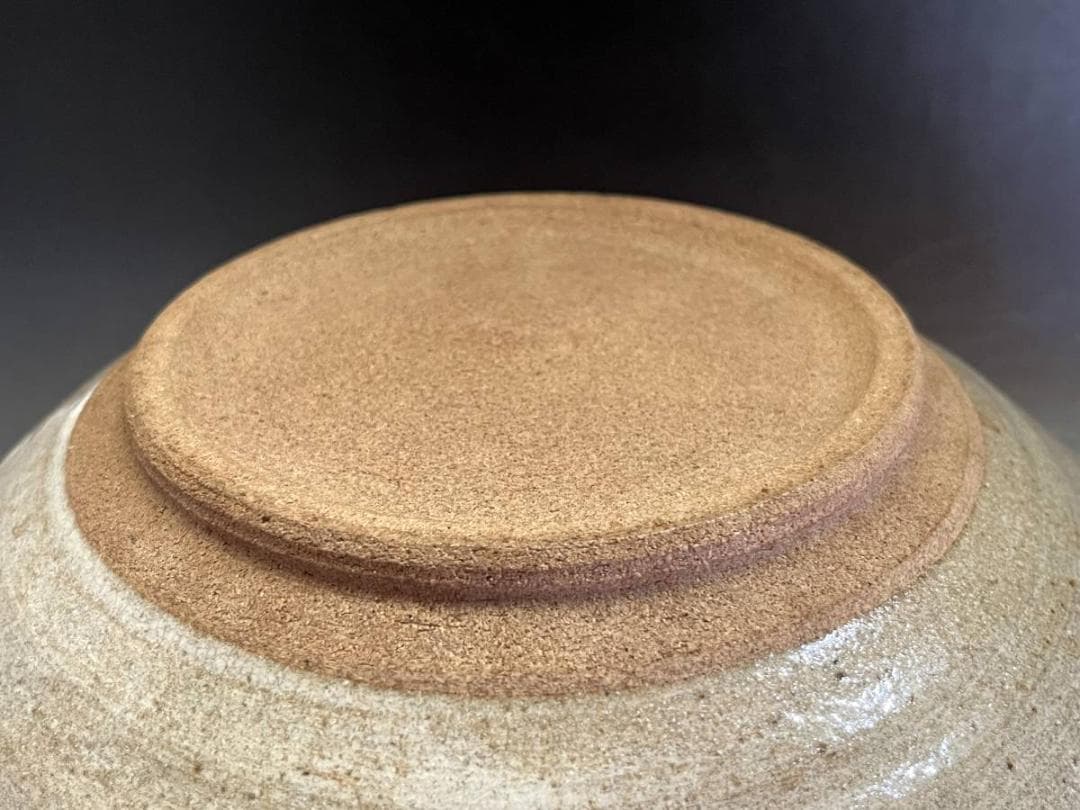 大皿■絵唐津笹紋皿 唐草 飾り皿 料理皿 粉引 古美術 時代物 骨董品■