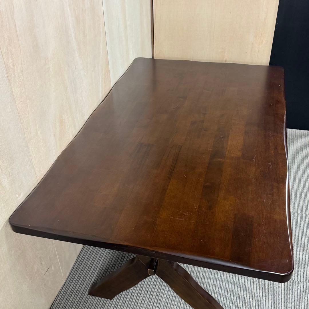 カリモク ルスティック ダイニングテーブル 大 ビンテージ 引き取り値下げ有り