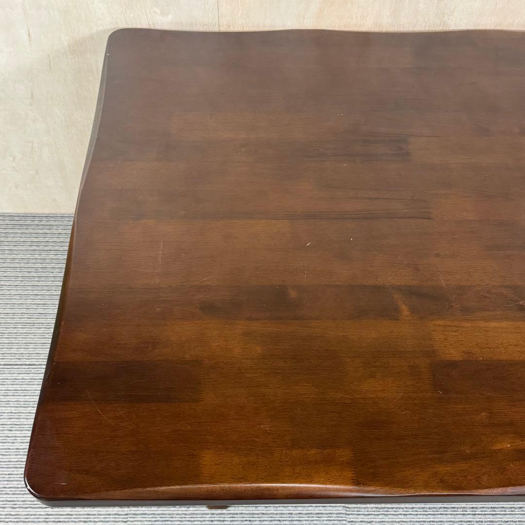 カリモク ルスティック ダイニングテーブル 大 ビンテージ 引き取り値下げ有り