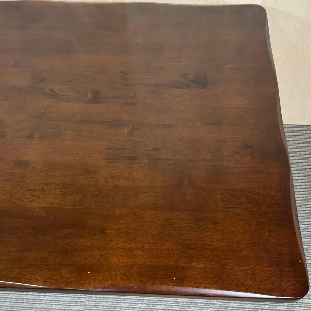 カリモク ルスティック ダイニングテーブル 大 ビンテージ 引き取り値下げ有り