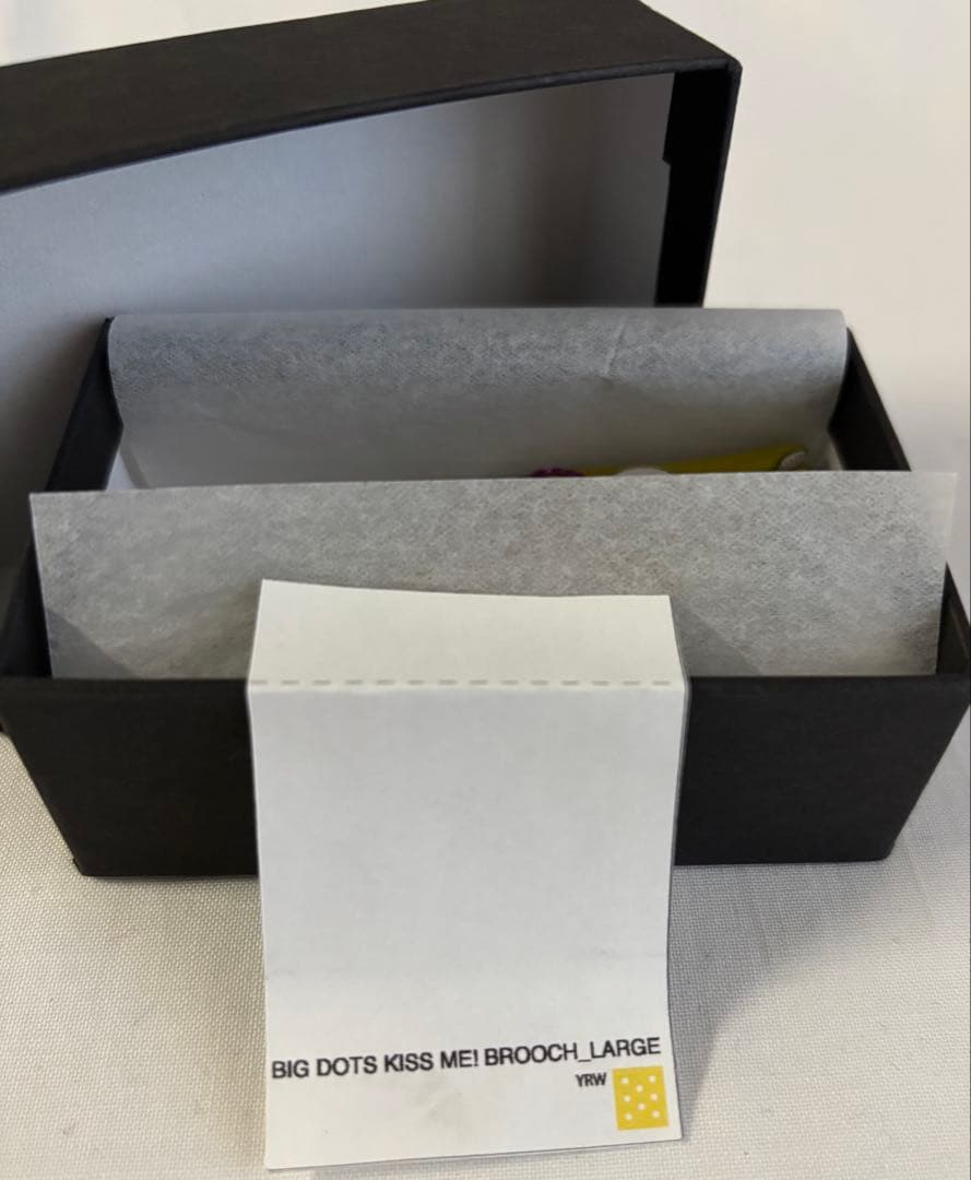 【未使用】希少ワコマリア 09aw 唇型ブローチ