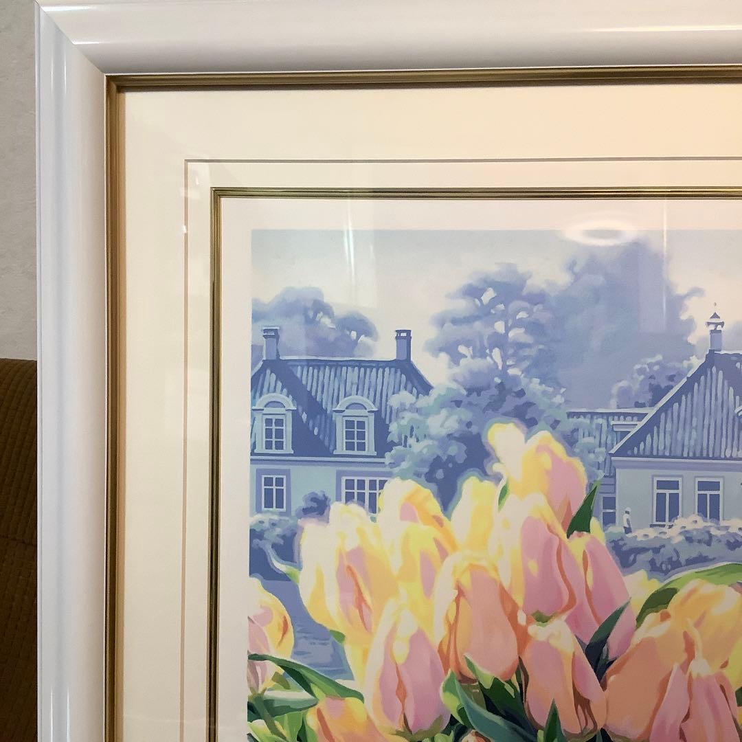 笹倉鉄平　ブルーメンス　シルクスクリーン　版画