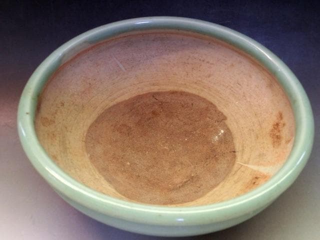 鉢■青磁の鉢 三つ足 灰器 平鉢 古玩 唐物 中国 古美術 時代物 骨董品■