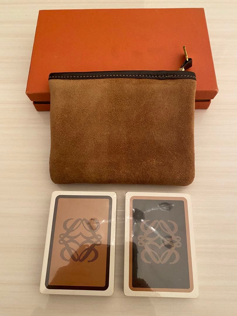 断捨離間近　希少✨　ロエベ　トランプ&ポーチセット