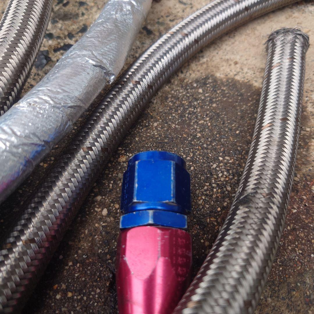 メーカー不明 オイルクーラー AN10ホース フィフティング