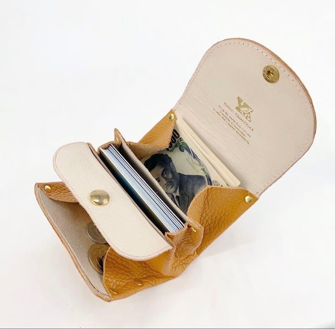 【YUICHI TACHIYAMA】アコーディオンウォレットmini シルバー