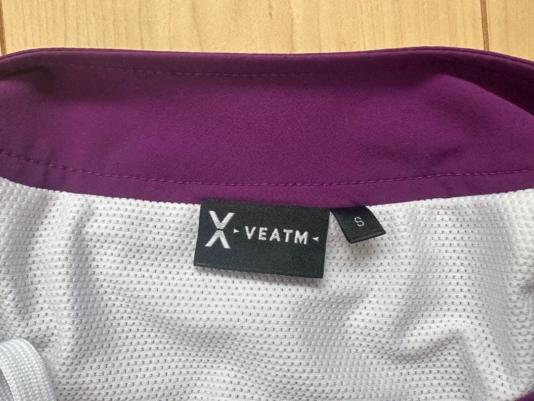 VEATM フィジーク用サーフパンツ 紫 グラデーション Sサイズ