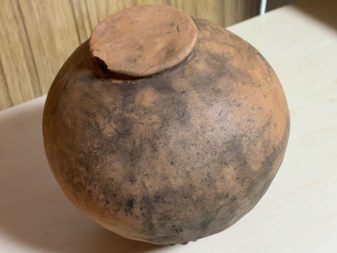 弥生土器　発掘品　出土品　骨董　アンティーク　置物　飾り物　土器　弥生時代