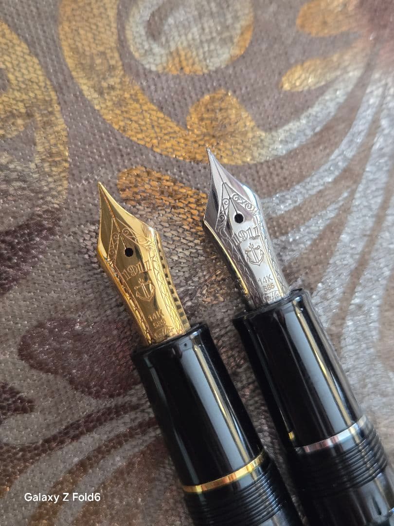 セーラー万年筆2本 ＆ ファーバーカステル インク（置物用）