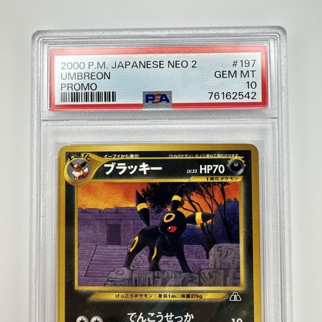 PSA 10 ブラッキー 旧裏 プロモ プレミアムファイル 197 2000