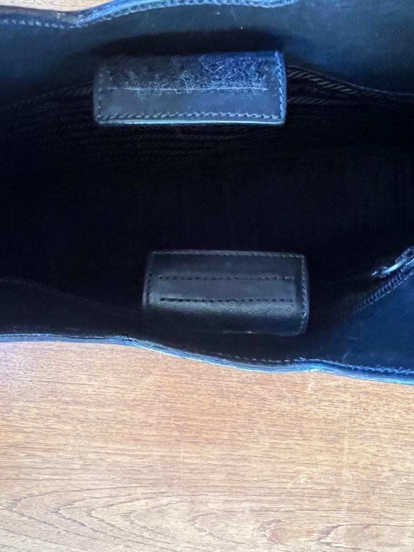 バッグ PRADA archive leather shoulder bag