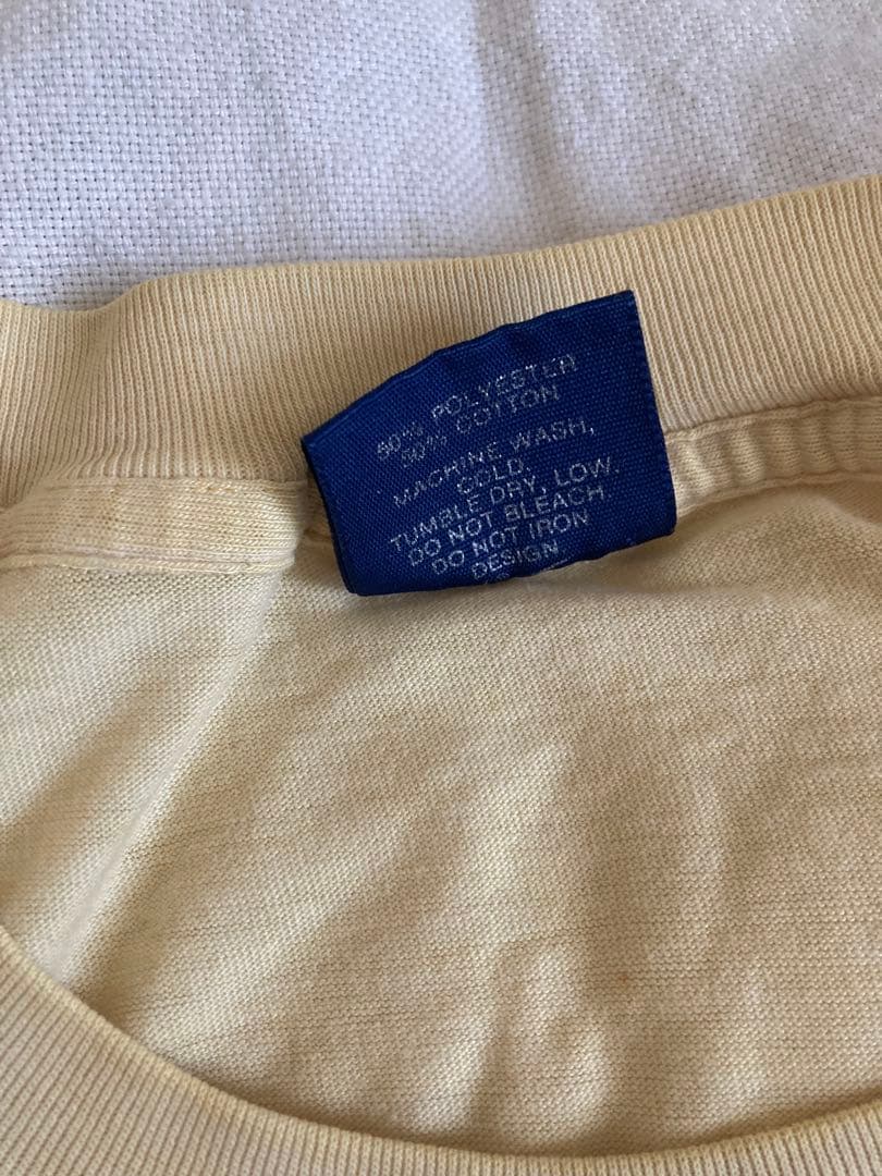 80s NIKE ナイキ ヴィンテージ イエロー マラソンT アメリカ製 L