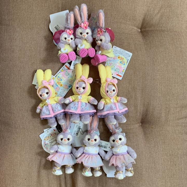 ステラルー ぬいぐるみバッジ ぬいぐるみストラップ 9個
