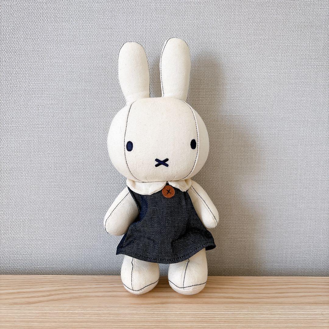 ミッフィー　デニム　ぬいぐるみ
