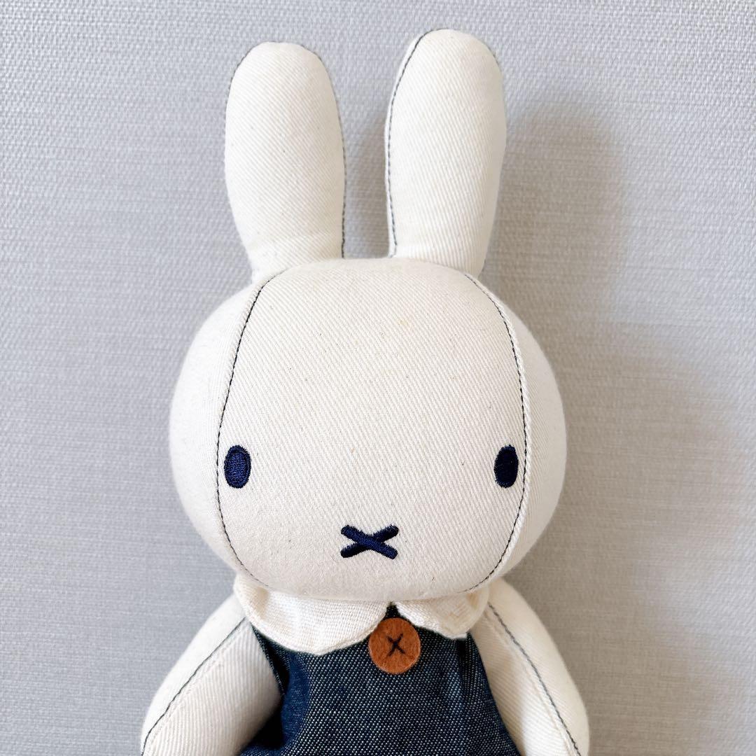 ミッフィー　デニム　ぬいぐるみ