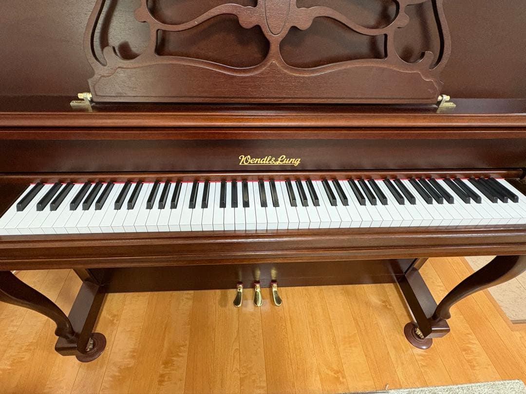 Wandellung アップライトピアノ ダークブラウン