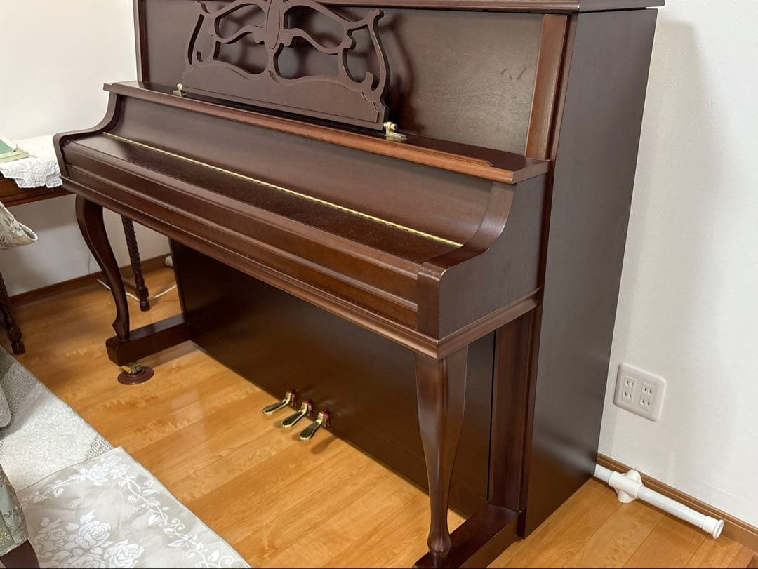 Wandellung アップライトピアノ ダークブラウン