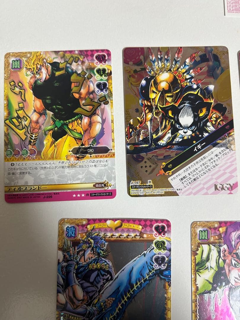 ジョジョの奇妙な冒険　カードABC 83枚セット 被りなし　※バラ売り不可