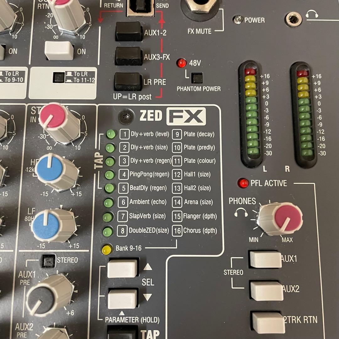 【最終値下】 KORG Allen&Heath ZED12FX アナログミキサー