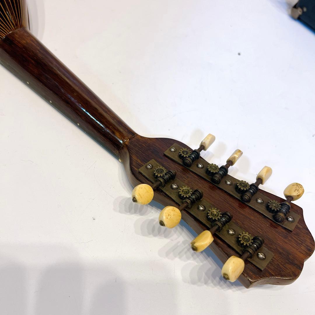希少NAPOLI マンドリン 1890年代　インレイ　ARTURO FARINI