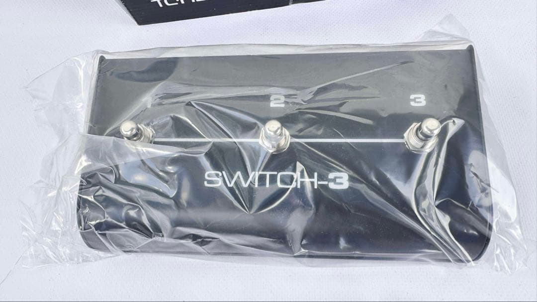 未使用品　SWITCH-3 THREE BUTTON FOOTSWITCH