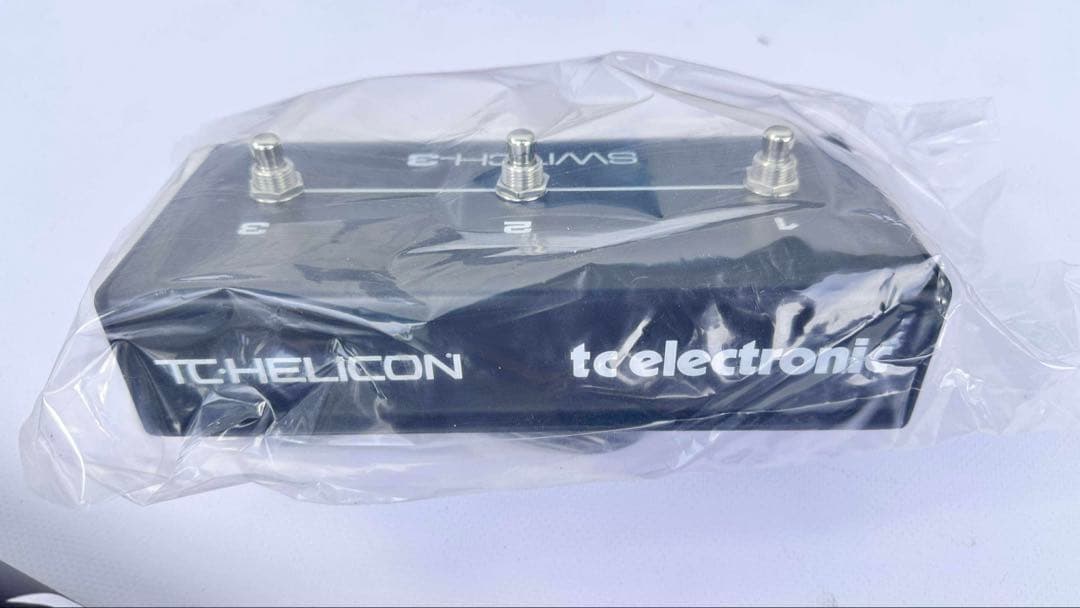 未使用品　SWITCH-3 THREE BUTTON FOOTSWITCH