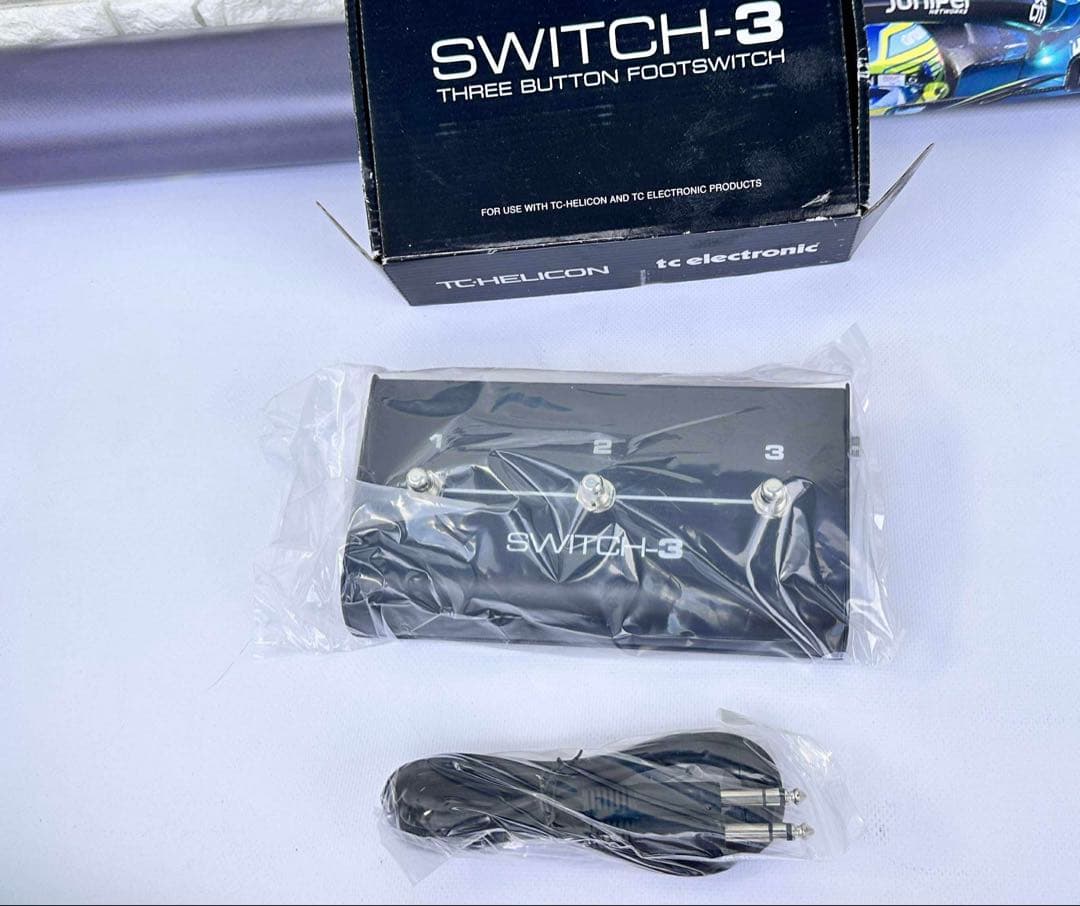 未使用品　SWITCH-3 THREE BUTTON FOOTSWITCH