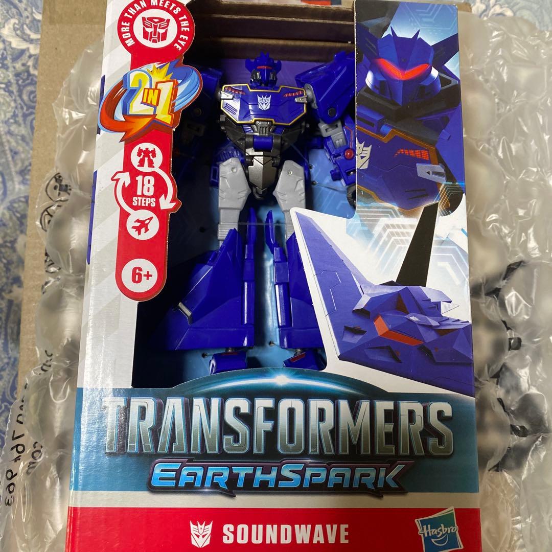 トランスフォーマー　アーススパーク　サウンドウェーブ　デラックス