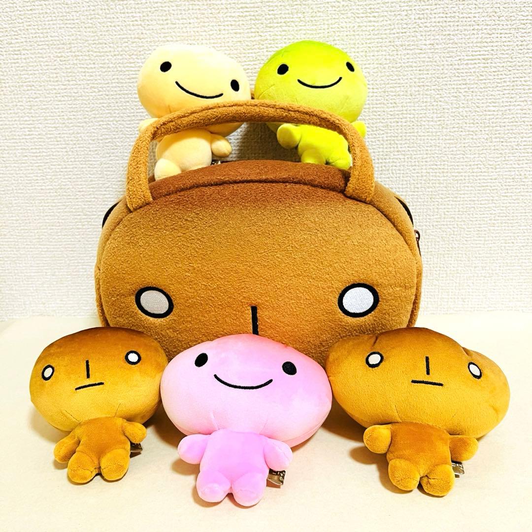 超激レア こげぱん受注限定ぬいぐるみセット メロンパン いちごパン 平成レトロ