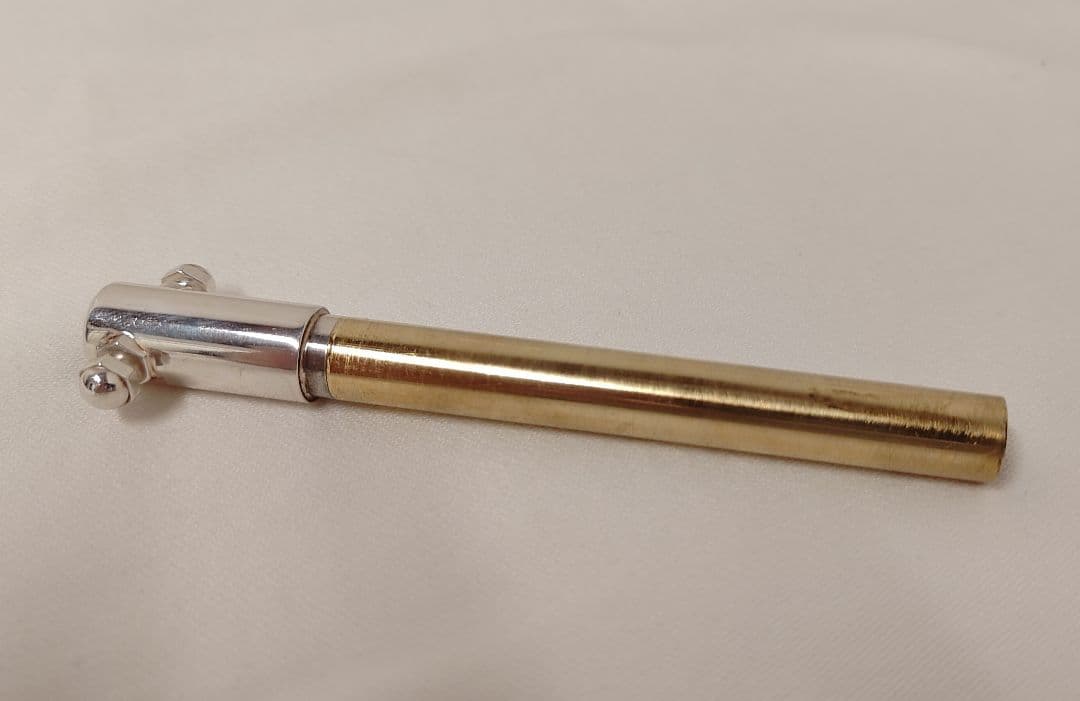 シルキー(schilke)ピッコロトランペット用A管マウスパイプ(シルバー)