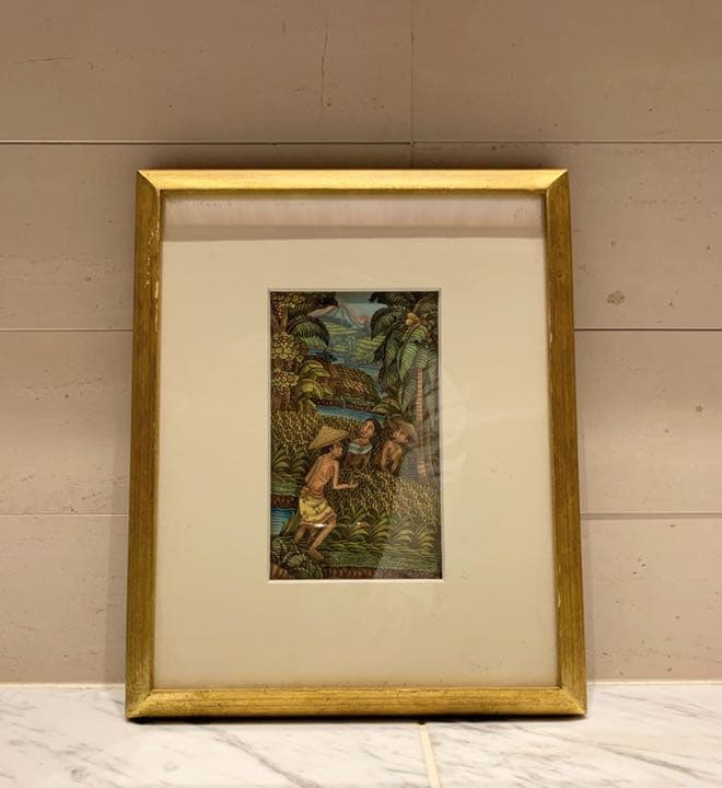 バリ島ウブドで購入した絵画