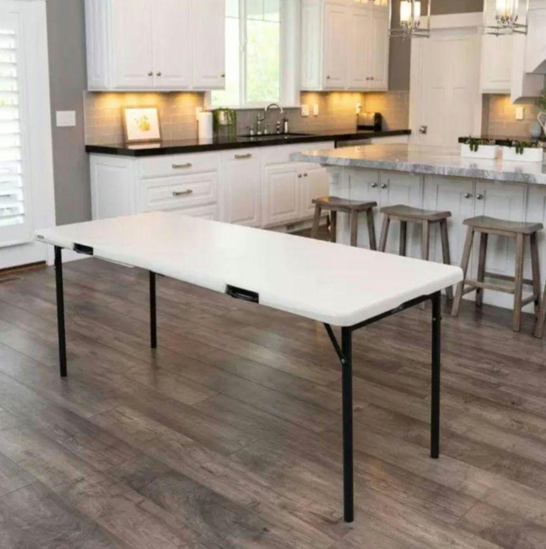 新品　LIFETIME　ライフタイム　 折り畳みテーブル 横182cm