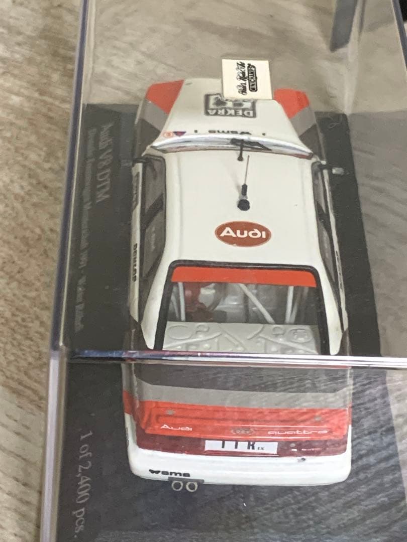 【限定品】ミニチャンプス製 アウディ V8 DTM レーシングカー　1/43