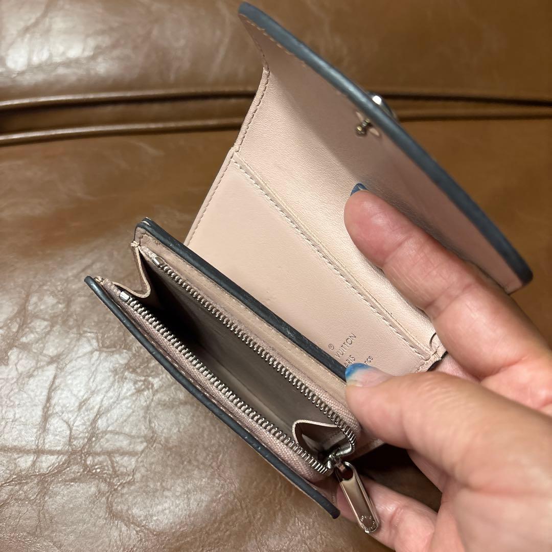 Louis Vuitton 三つ折り財布 ピンク