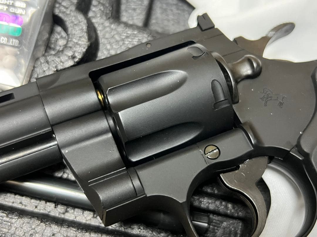 東京マルイ 6inch コルトパイソン 357マグナム 6インチ 24連射 美品