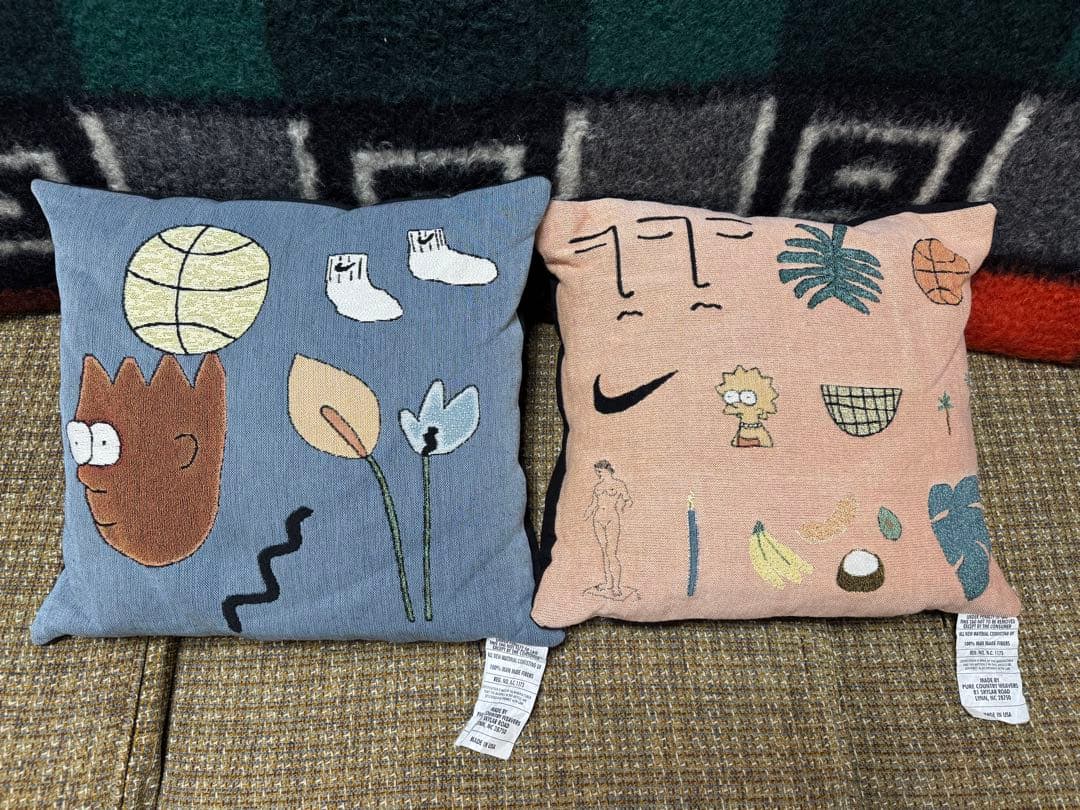 bfgf Pillow 2点セット クッション クッションカバー