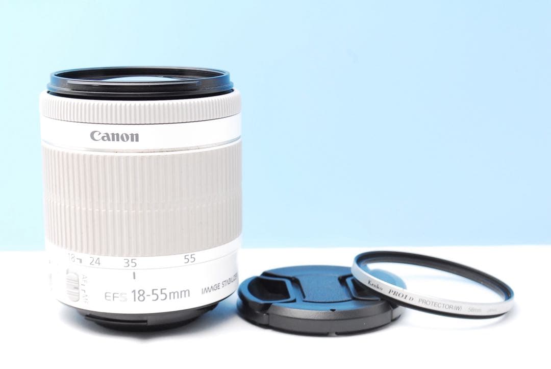 Kiss X7白♥️女性人気◎軽量ボディ×手ブレ補正レンズで撮影快適♪