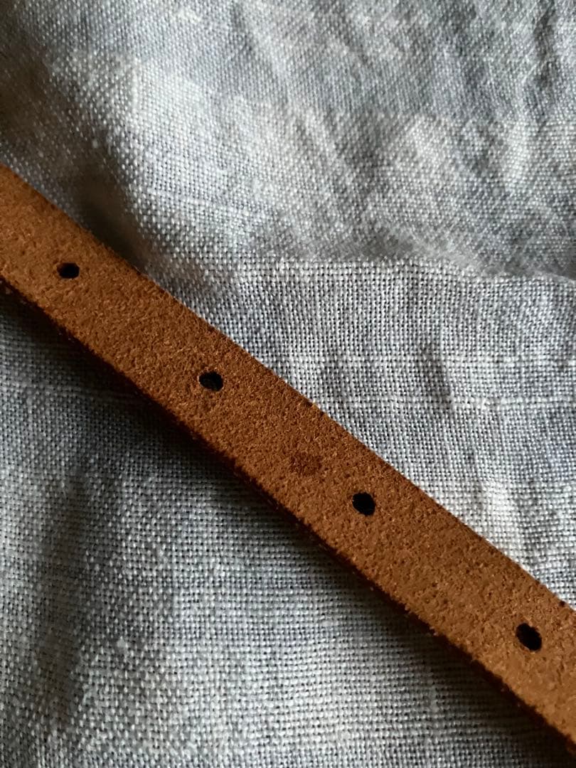 うさぎ　IL BISONTE レザー首輪　リードK0259..P