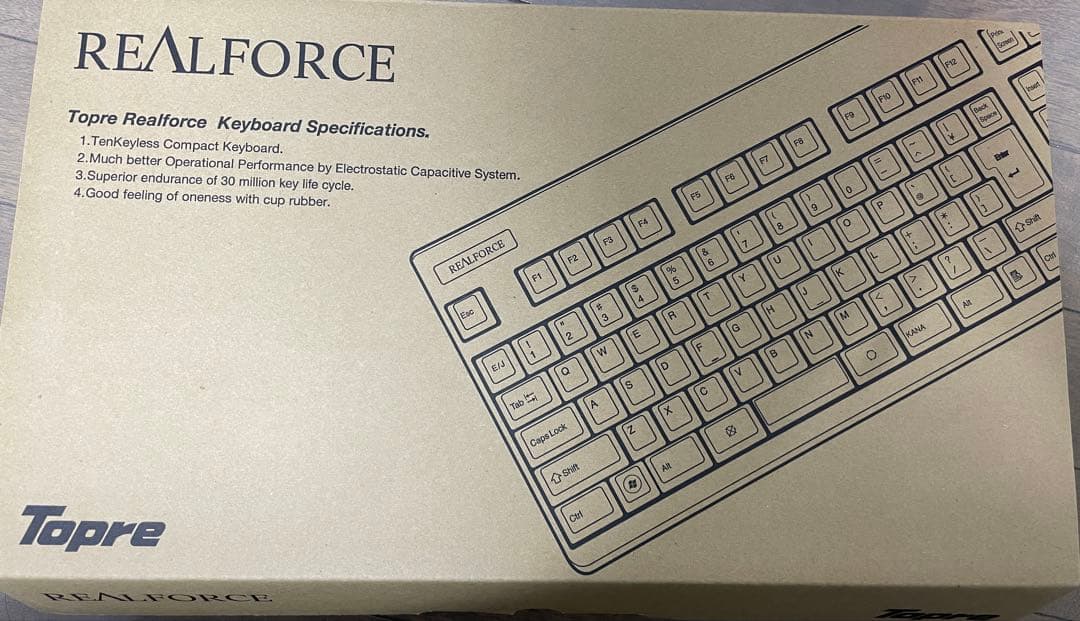 キーボード Topre Realforce 91UBK NG01B0