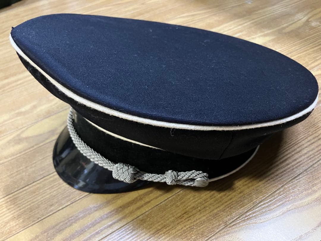 レプリカ アルゲマイネSS将校制帽 鷲章 髑髏帽章付EREL社製 ナチスドイツ