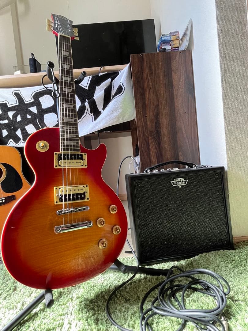レスポールLuisアンプ　チューナー付き