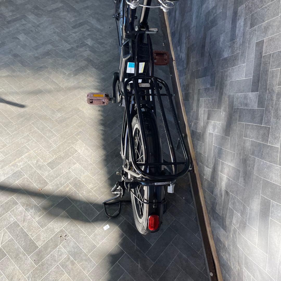 電動アシスト自転車 シティタイプ ブラック 前カゴ付き
