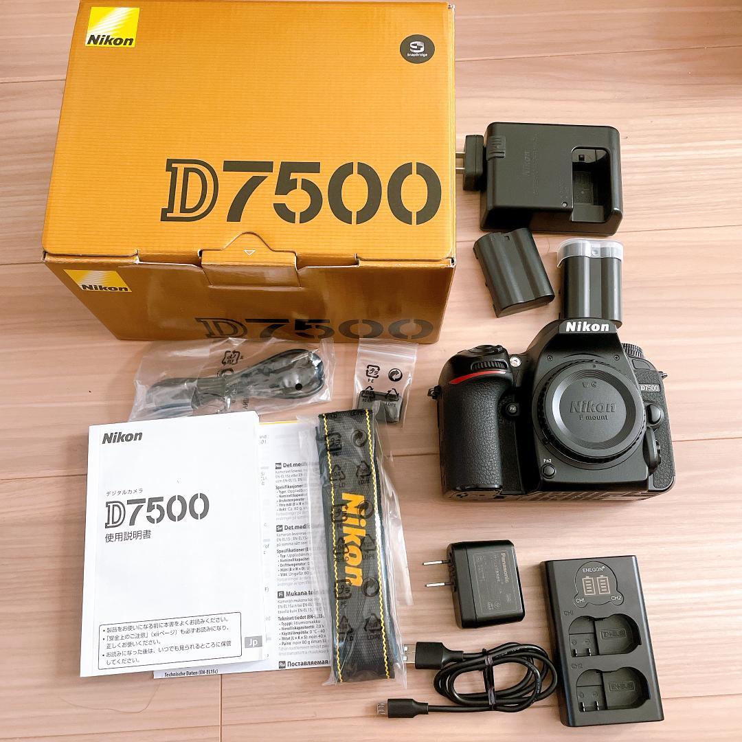 お値下げ不可 Nikon D7500 ボディのみ 現状品 ジャンク扱い デジカメ