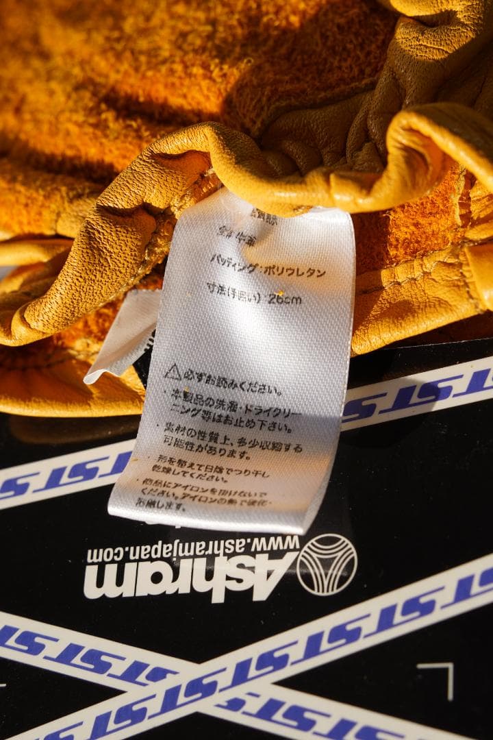 C.E（CAV EMPT）ST LINE × Ashram レザーグローブ XL