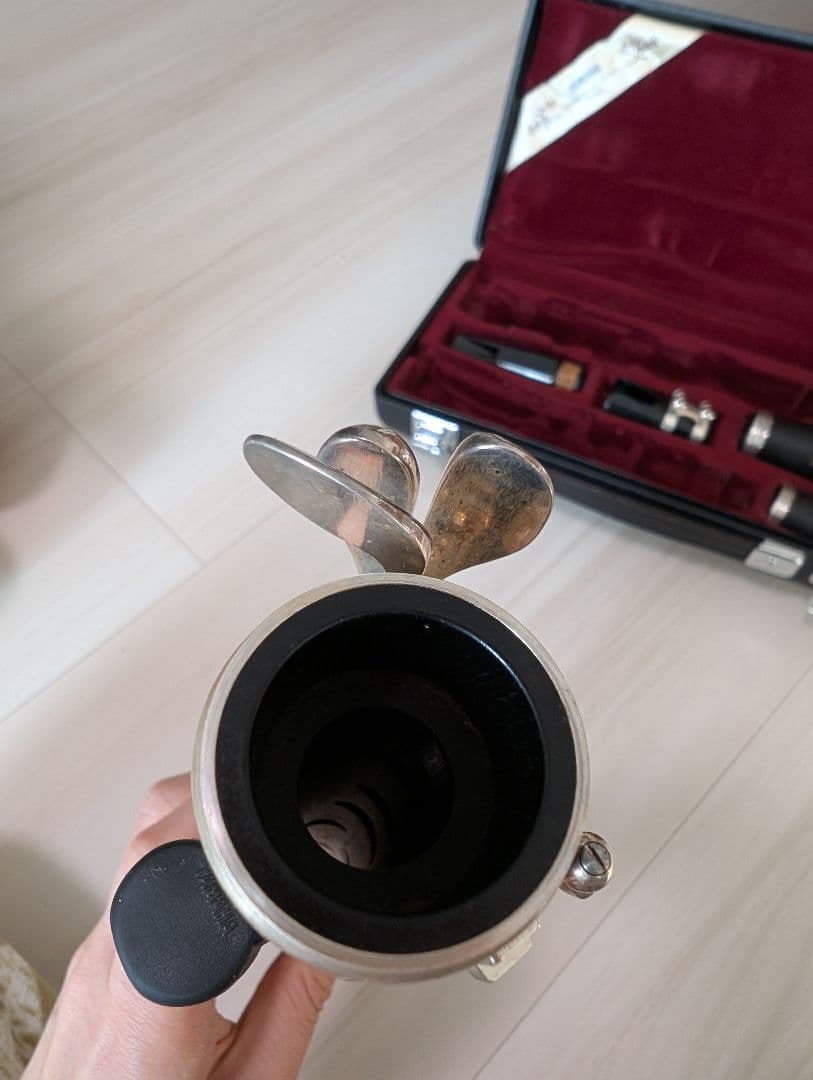 YAMAHA 350F クラリネット 本体 ケース付き